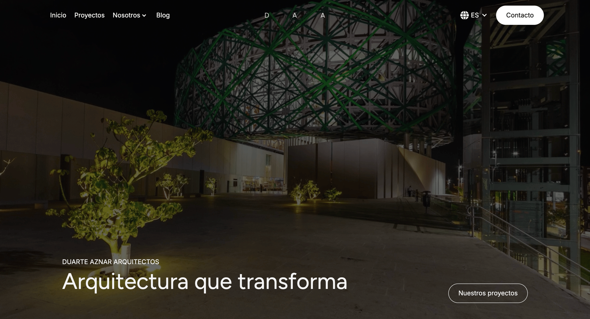 Página de inicio
