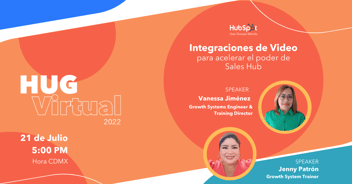 como integrar herramientas de video selling a hubspot HUG 2022