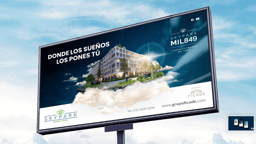 campaña creativa para bienes raices