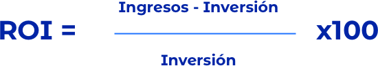 formula para calcular retorno de inversion