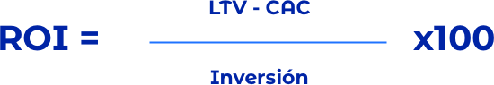 formula para calcular roi