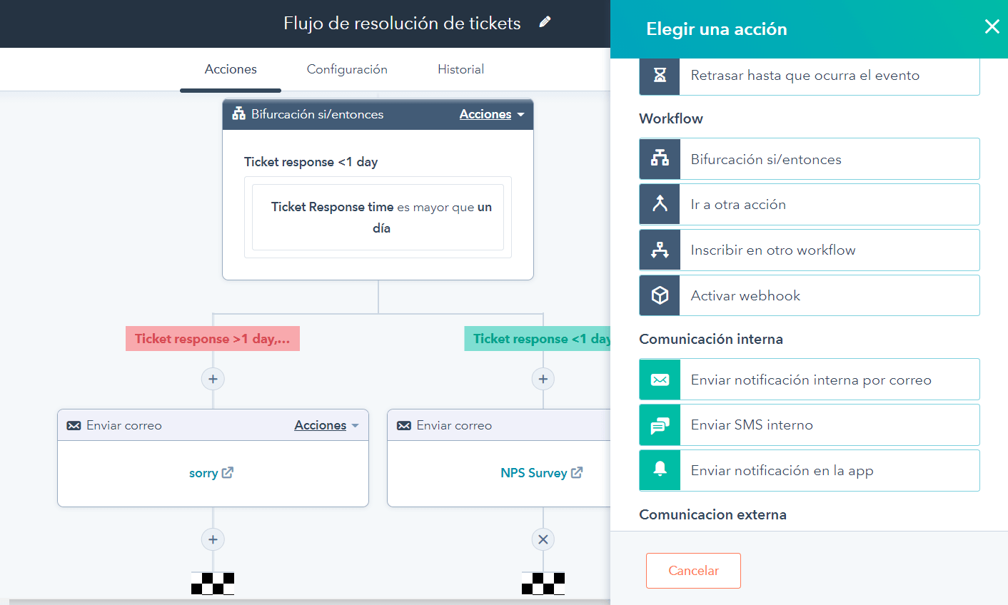 service hub de hubspot en mi empresa