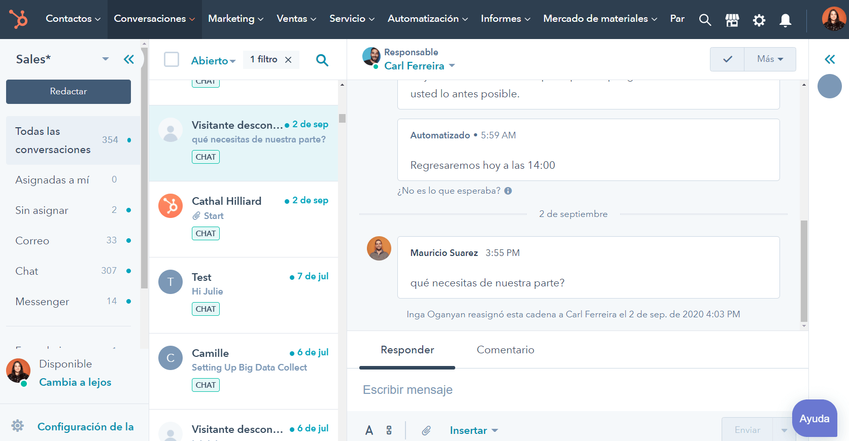 como implementar service hub