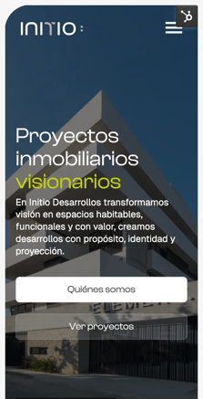 Sitio Web Initio Home 