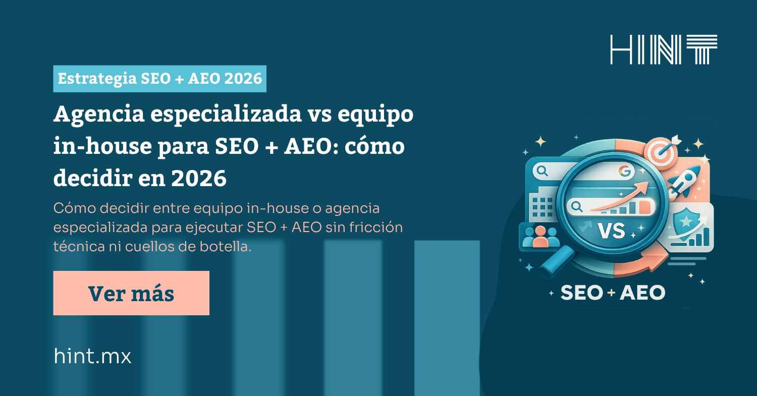 Agencia especializada vs equipo in-house para SEO + AEO: ¿Cuál elegir para crecer?