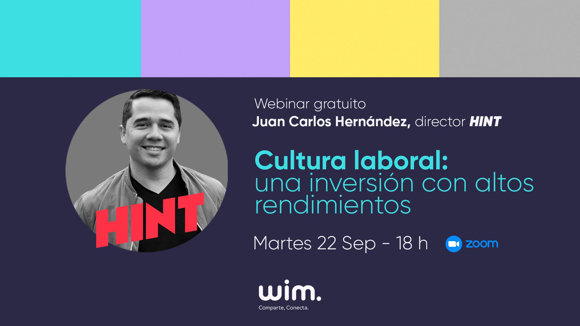 Webinar - Cultura laboral: una inversión con altos rendimientos