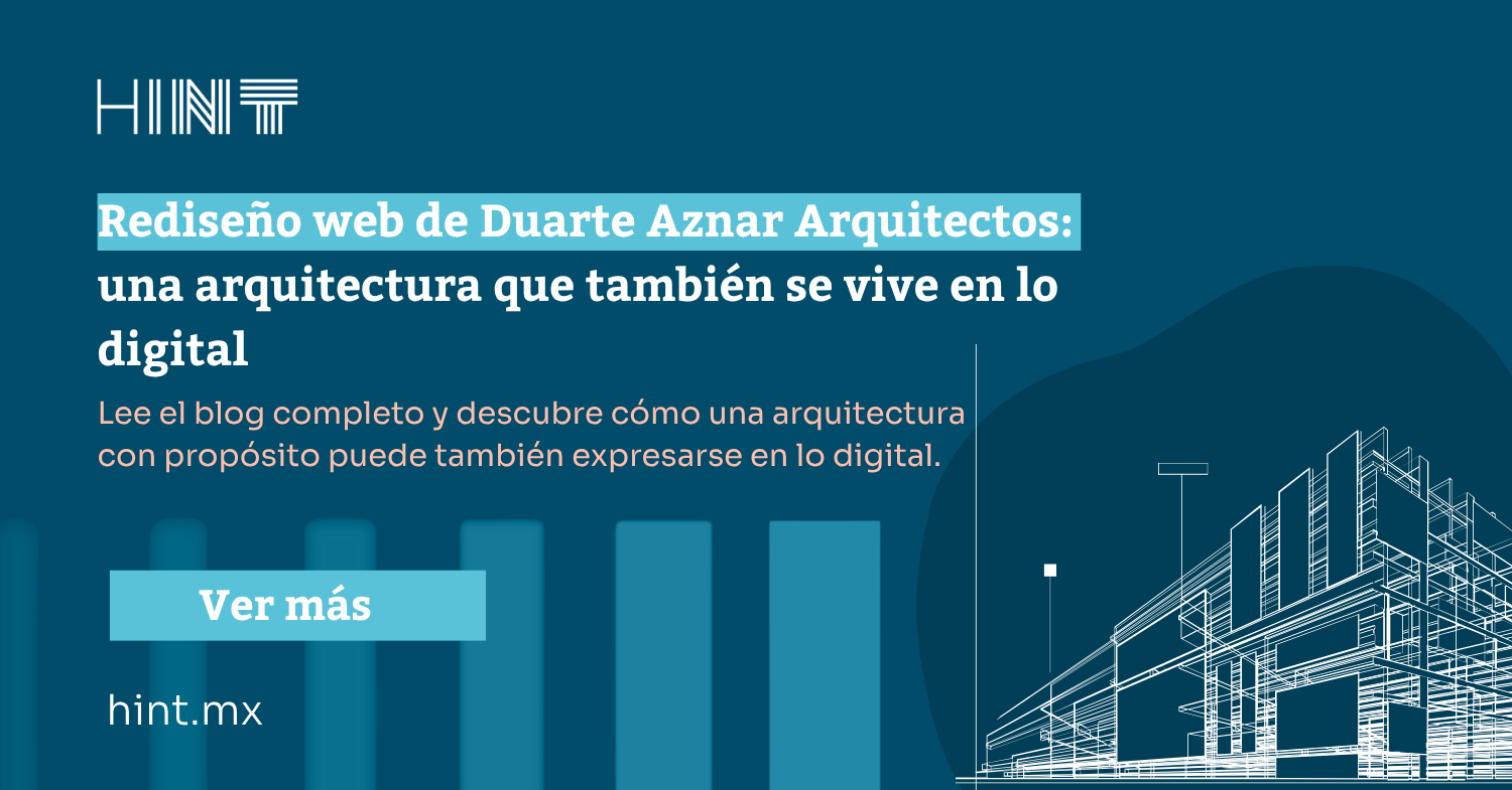 Rediseño web de Duarte Aznar Arquitectos: una arquitectura que también se vive en lo digital