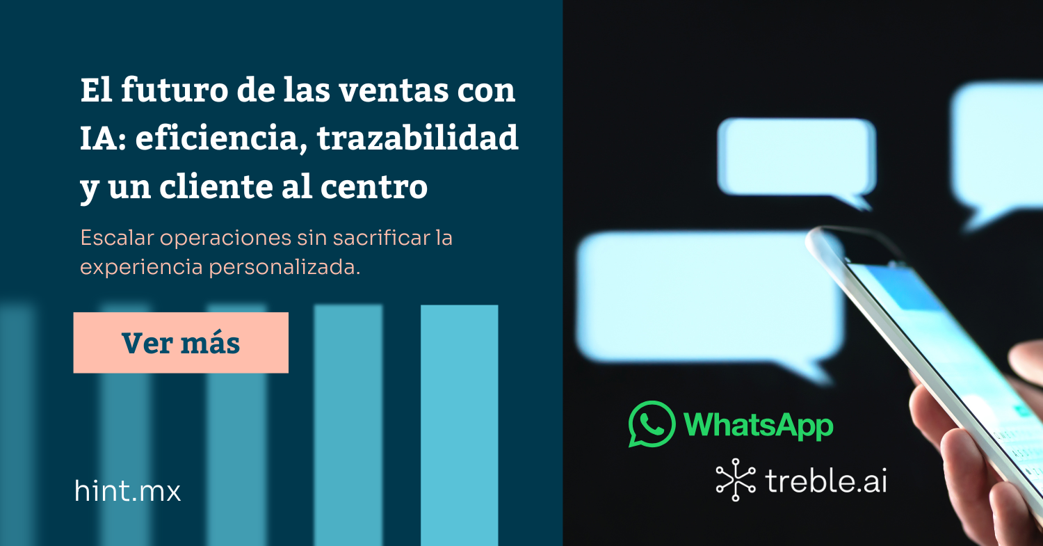 El futuro de las ventas con IA: eficiencia, trazabilidad y un cliente al centro