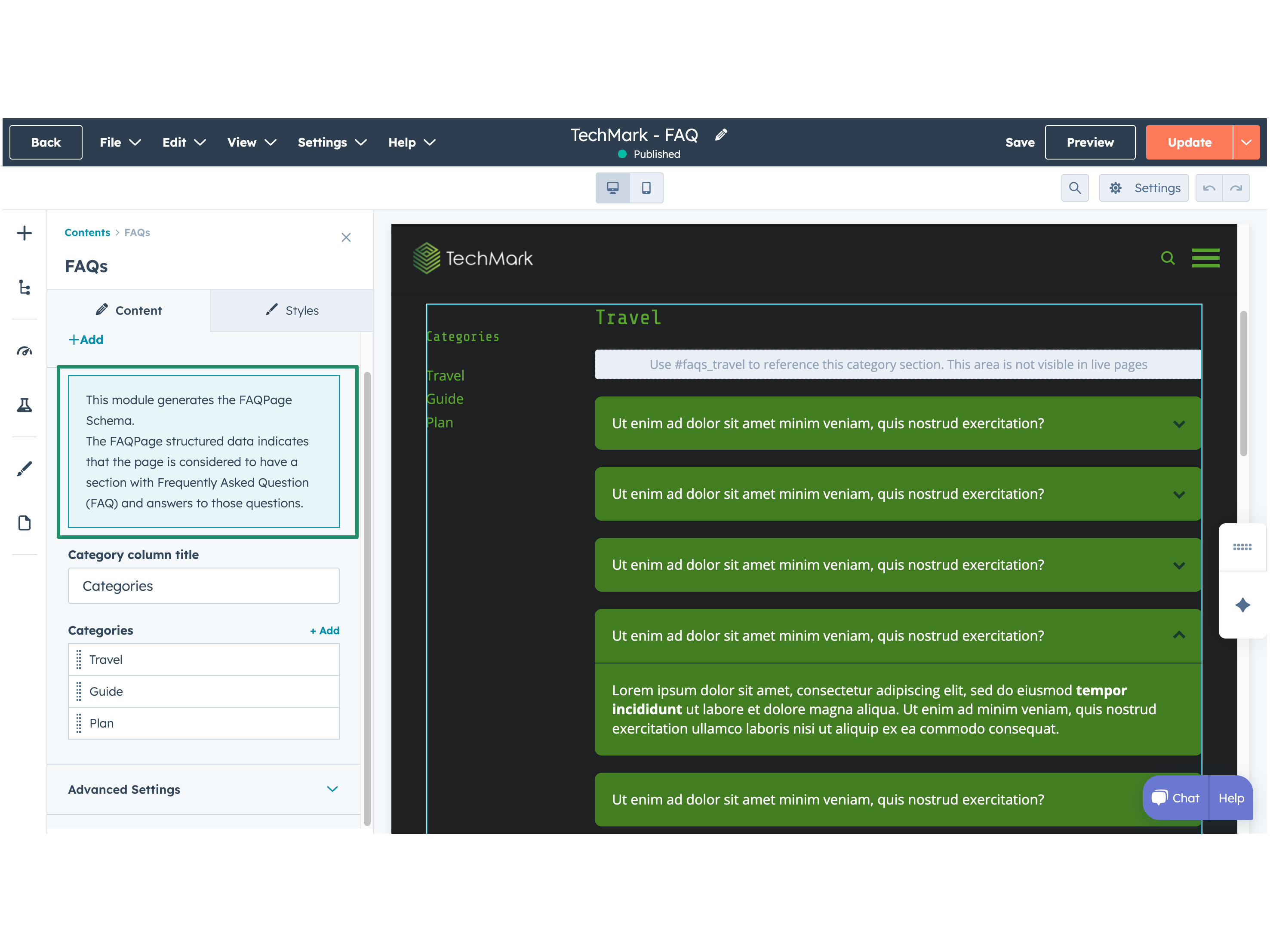 Built-in SEO for Every Module