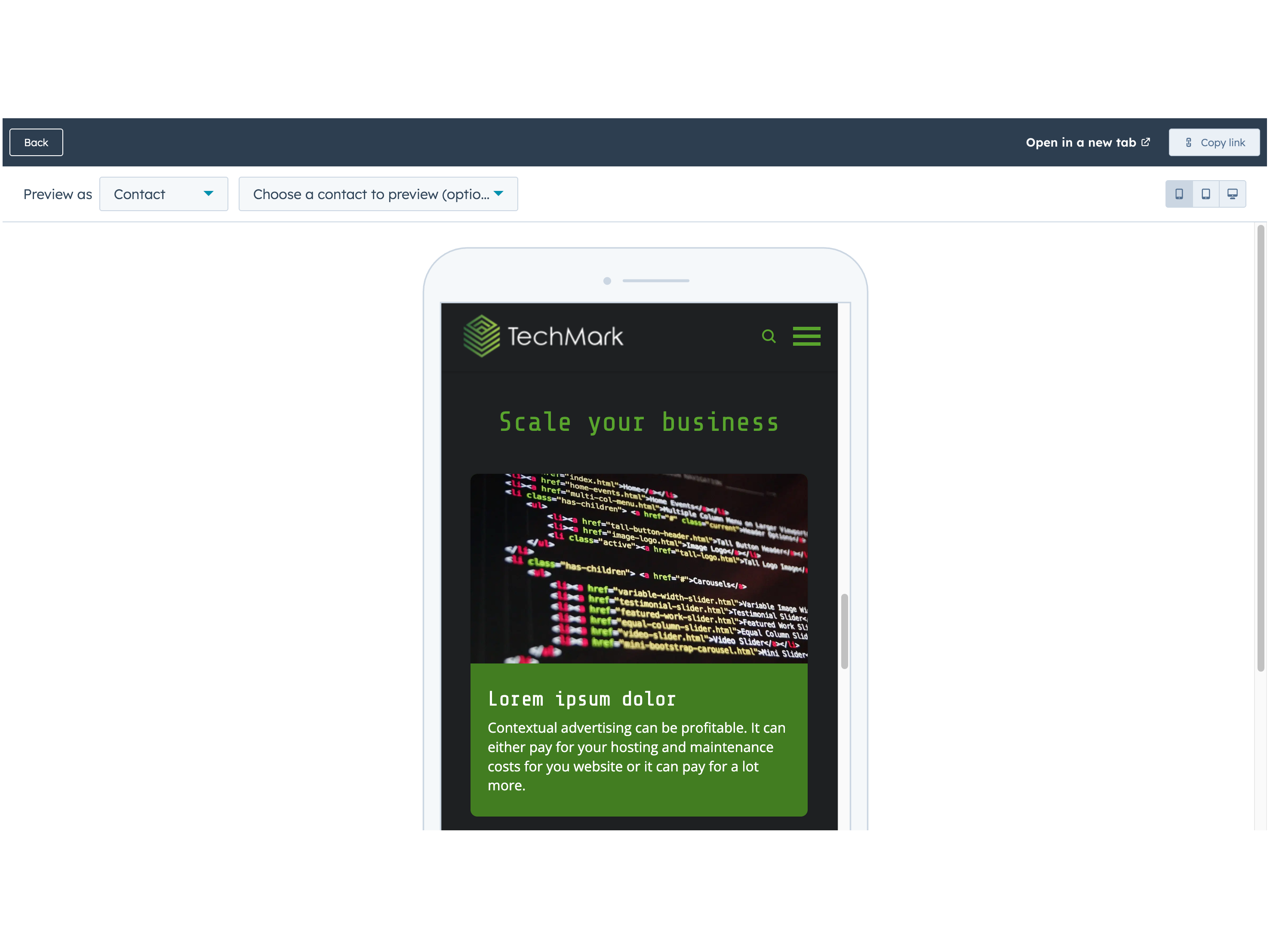 100% Responsive Design